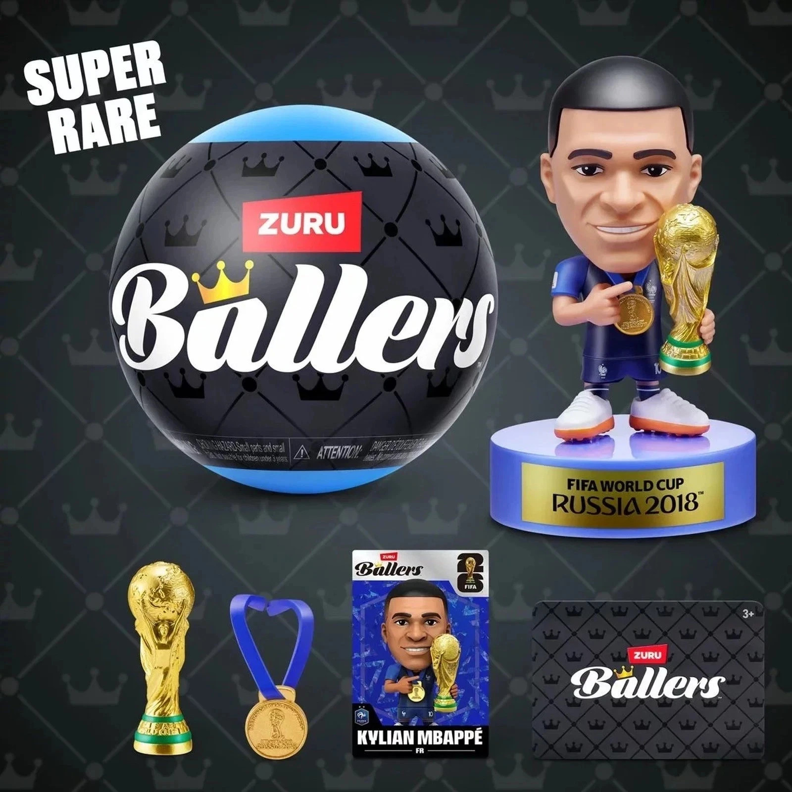 ZURU FIFA World Cup 2026 Ballers Series 1 Mystery 4-Pack - Rare