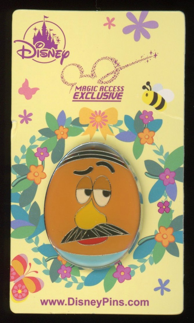 Hong Kong Disneyland pin Mr Potato Head Easter Egg Magic Access Exclusive 2019