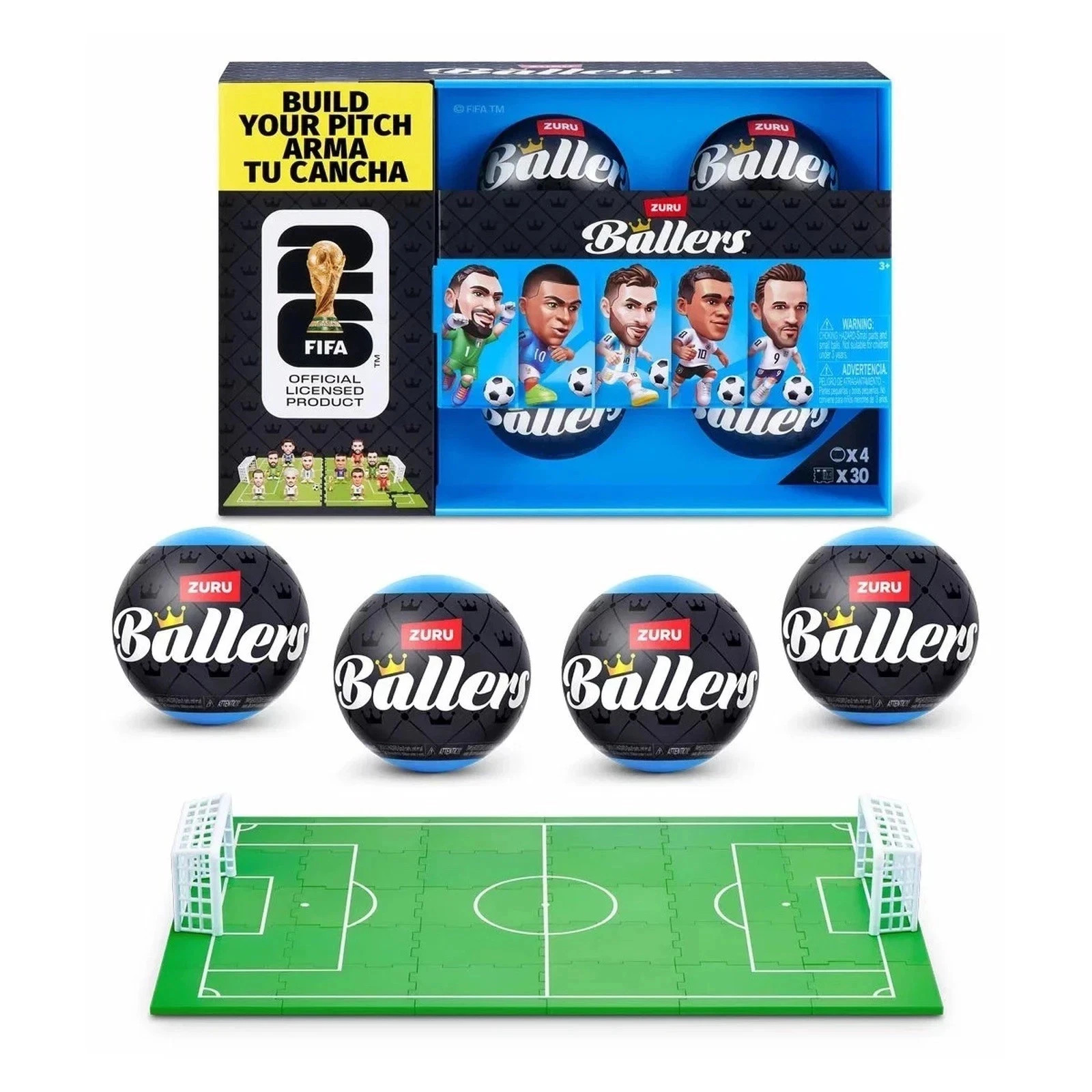 ZURU FIFA World Cup 2026 Ballers Series 1 Mystery 4-Pack - Rare